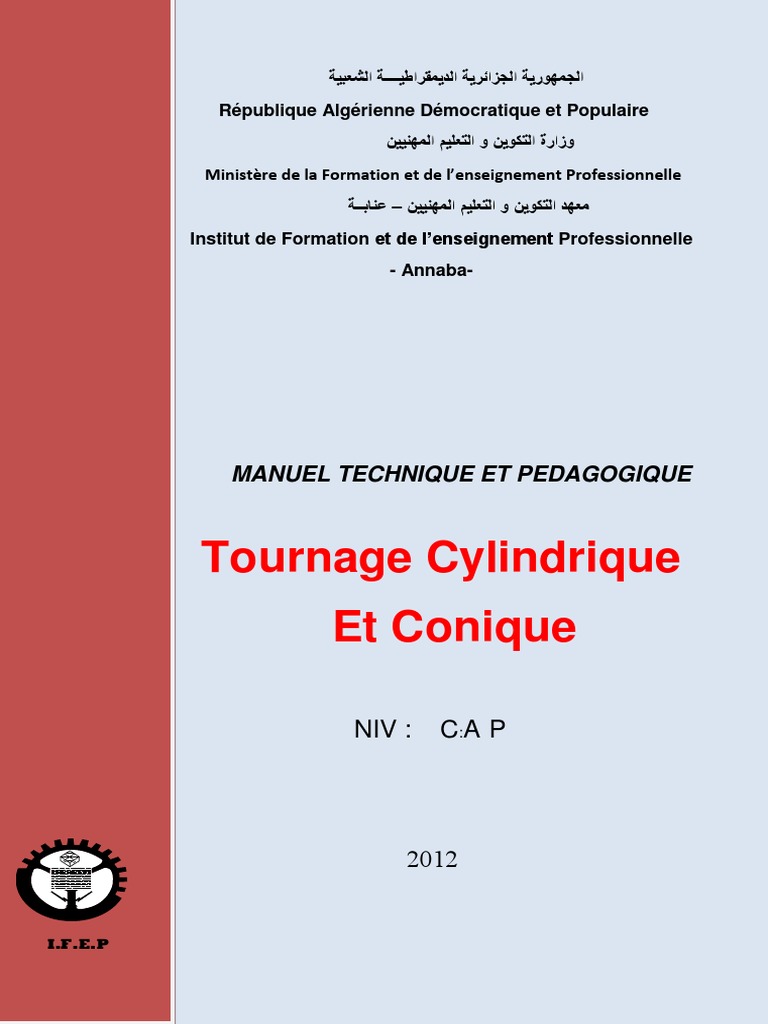 Manuel Tourneur | PDF | Transmission (Mécanique) | Usinage