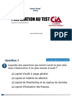 Test CIA Entrainement