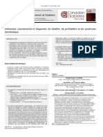 Dfinition Classification Et Diagnostic Du Diabte Du Prdiabte Et 2013