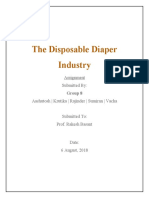 Disposable Diaper Industry