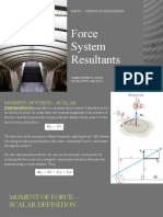 Force System Resultants 