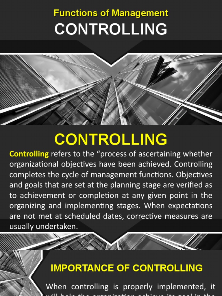 Controlling: Functions of Management | PDF | Financial Ratio | Balance ...