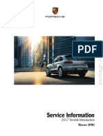 Porsche Macan Técnical Service Information 2017