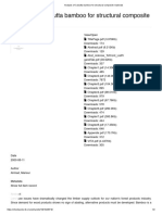 Analysis of Calcutta Bamboo For Structural Composite Materials INFO
