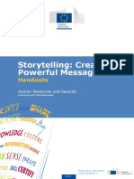 Storytelling: Creating a Powerful Message Through Personal Stories