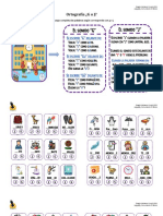 Actividad Ortografía G:J 3º - 4º