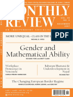 Gender and Mathematical Ability: More Unequal-Class in The United States
