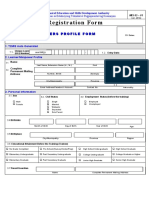 Learners Profile Form- 2019