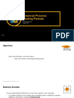 Financial Process: Posting Periods: SAP Business One