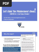 Let's Sink The Phishermen's Boat: DEFCON 16 at Las Vegas, Nevada