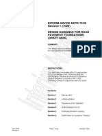 Design Guidance For Road Pavement Foundations (Draft HD 25) (Revision 1 (2009) )