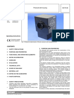 Photocell With Housing 06779-00: Operating Instructions