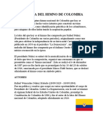 Historia Del Himno de Colombia