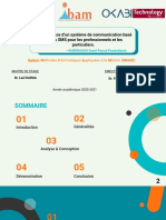 Mise en Place D'un Système de Communication Basé Sur Les SMS Pour Les Professionnels Et Les Particuliers