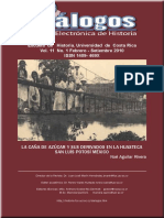 Escuela de Historia. Universidad de Costa Rica Vol. 11 No. 1 Febrero - Setiembre 2010 ISSN 1409-469X