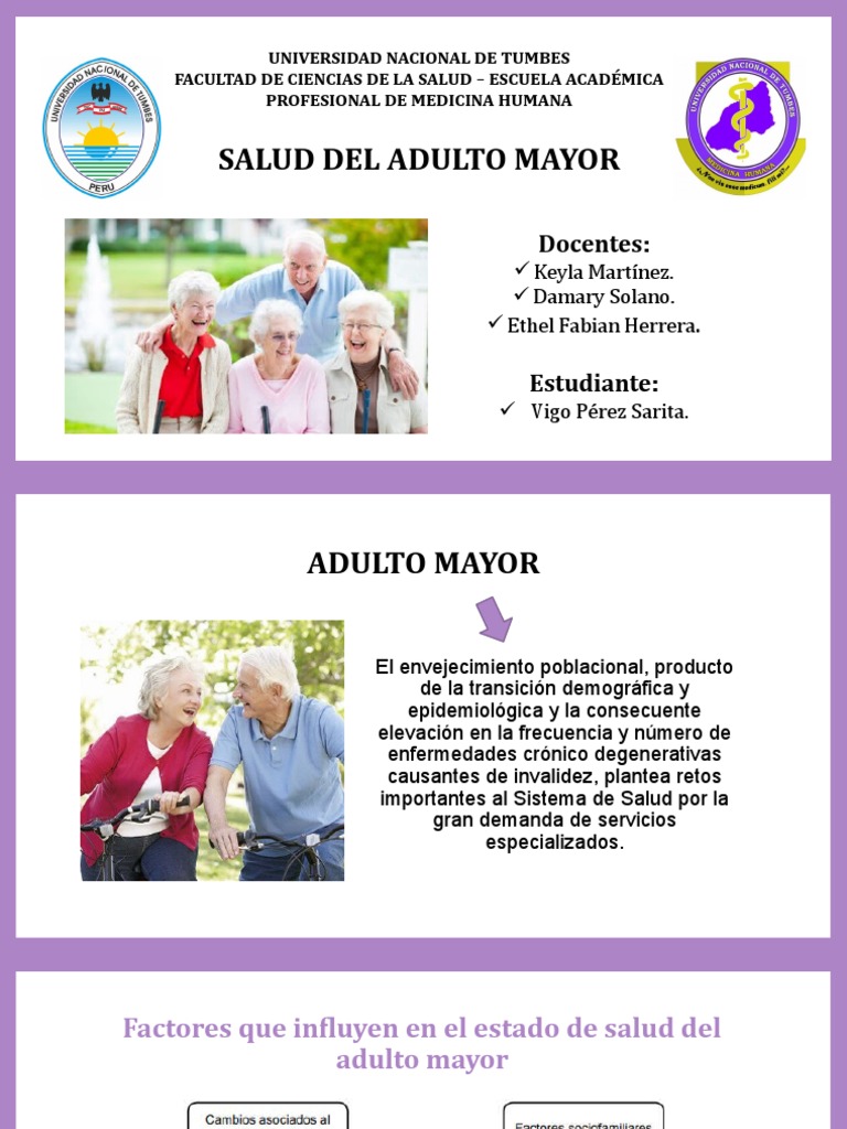 Salud y Depresión en Adultos Mayores | PDF | Depresión (estado de ánimo ...