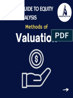 VIZGYANGUIDE TO EQUITY Analysis Methods of Valuation