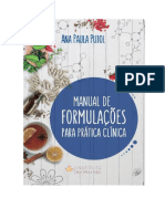 LIVRO Manual de Formulações Para Prática Clínica Ana Paula Pujol