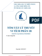 VTP1B-Lý Thuyết Đạo Hàm-tích Phân