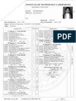 Bachelor Transcript