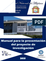 0 - Manual para La Presentación Del Proyecto