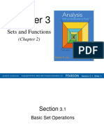 Sets and Functions: (Chapter 2)