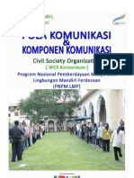 Pola Dan Komponen Komunikasi CSO PNPM LMP - For Blog