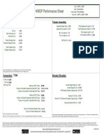 HWDP Performance Sheet: Pipe Body: Tubular Assembly