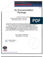 Rowan Renaissance - Spec Sheets For 6.625in .938 Wall LS