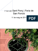 Fira de Sant Ponç | Feria de San Poncio