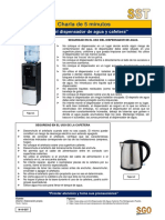 CHARLA #19 Seguridad Dispensador Cafetera COGEL SAC