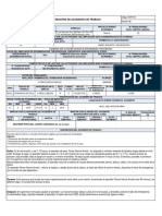 Registro de Accidentes de Trabajo U de Lima.