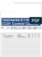 1043-E110-X01 Control Cabinet Wiring Diagram Rev.4