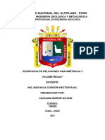 Universidad Nacional Del Altiplano - Puno: Facultad de Ingenieria Geologica Y Metalurgica