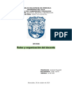 Roles Del Docente DIDACTICA ESPECIAL