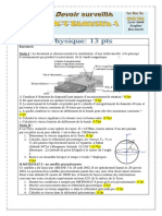 Devoir 1 Modele 3 Physique Chimie 1er Bac Semestre 1