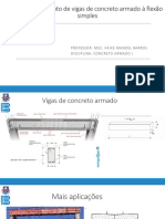 Flex o Simples Vigas de Concreto Armado