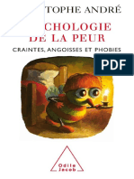 Psychologie de La Peur - Andre, Christophe