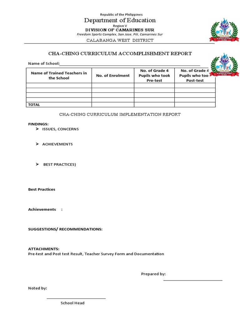 Cha Ching Curriculum My Money Flow Sheet Example