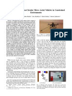 Path Planning For Non-Circular Micro Aerial Vehicles in Constrained