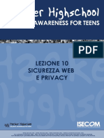 HHS It10 Sicurezza Web e Privacy