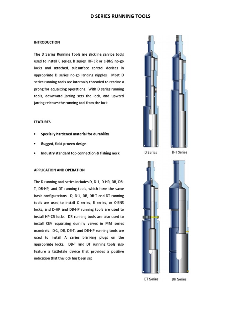 D Series Runnning Tools | PDF | Manufactured Goods | Equipment