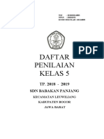 Cover Daftar Nilai