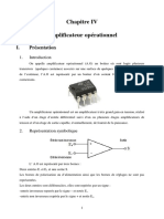 Chapitre4-Amplificateur Opérationnel