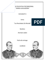 Los Resultados de Mendel