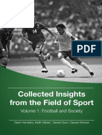 Collected Insights From The Field of Play Volume 1 Football and Society