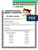 Ficha de Lenguaje y Comunicacion Jueves 09 de Diciembre