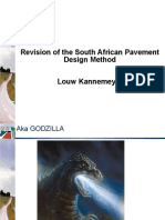 Revision of The South African Pavement Design Method Louw Kannemeyer