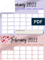 DIY Monthly Planner 2022 @ac - Blogz