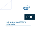 Intel® Desktop Board DG31PR Product Guide: Order Number: D99181-001